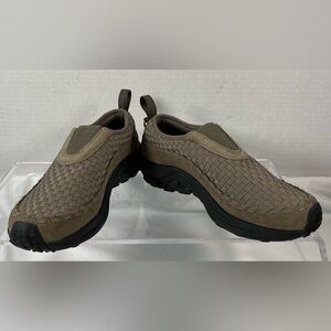 Merrill Jungle Moc Evo Woven, Brindle, Women’s 9.5, NWOT
